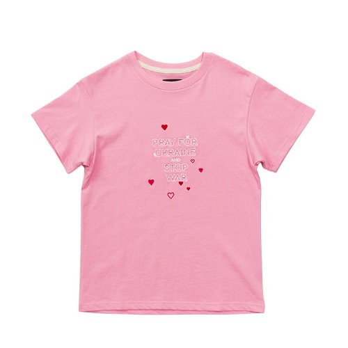 캠페인 티셔츠 - 핑크