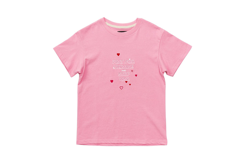 반팔 티셔츠 핑크 색상 이미지-S16L1