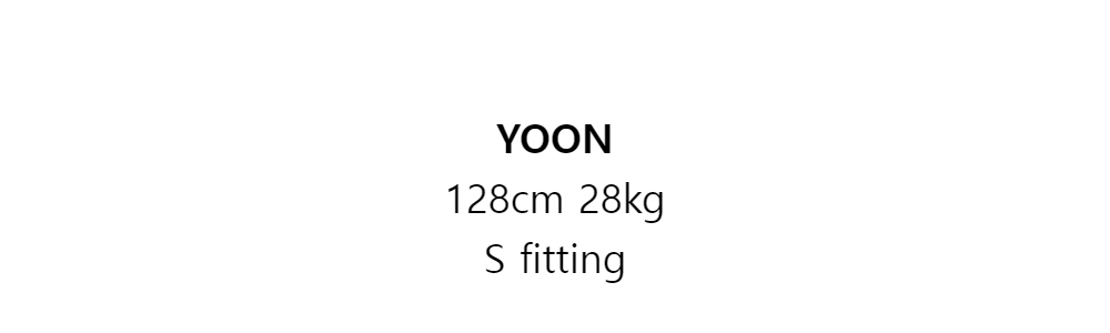 YOON128cm 28kgS fitting