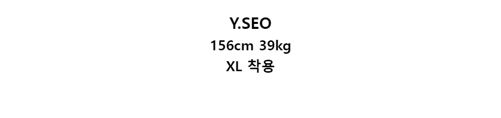 Y.SEO156cm 39kgXL 착용