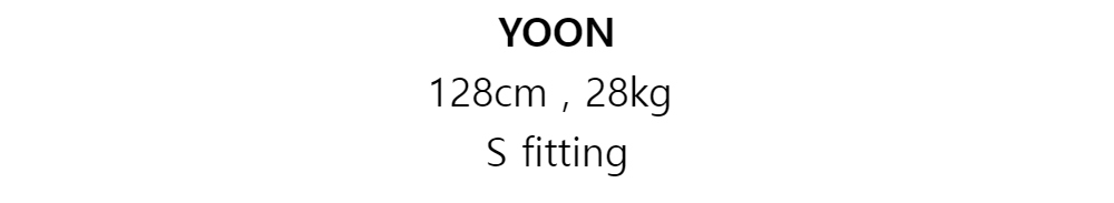 YOON128cm , 28kgS fitting